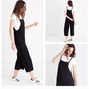 Madewell Knot Wide Leg Overalls XS